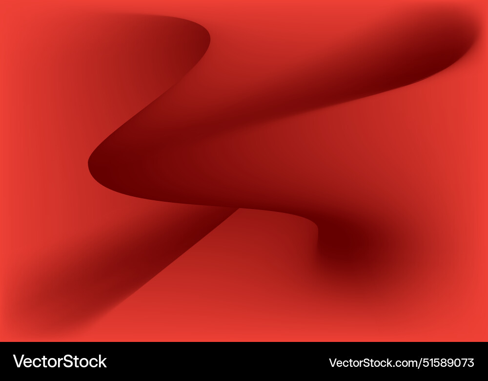 Red color abstract background with curve Red color abstract background with curve Vector Image
