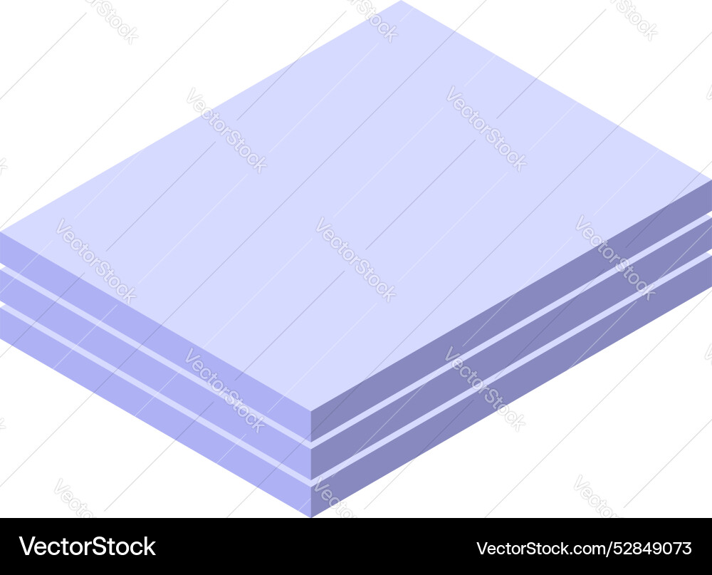 Stack of papers providing a concept data Stack of papers providing a concept data Vector Image