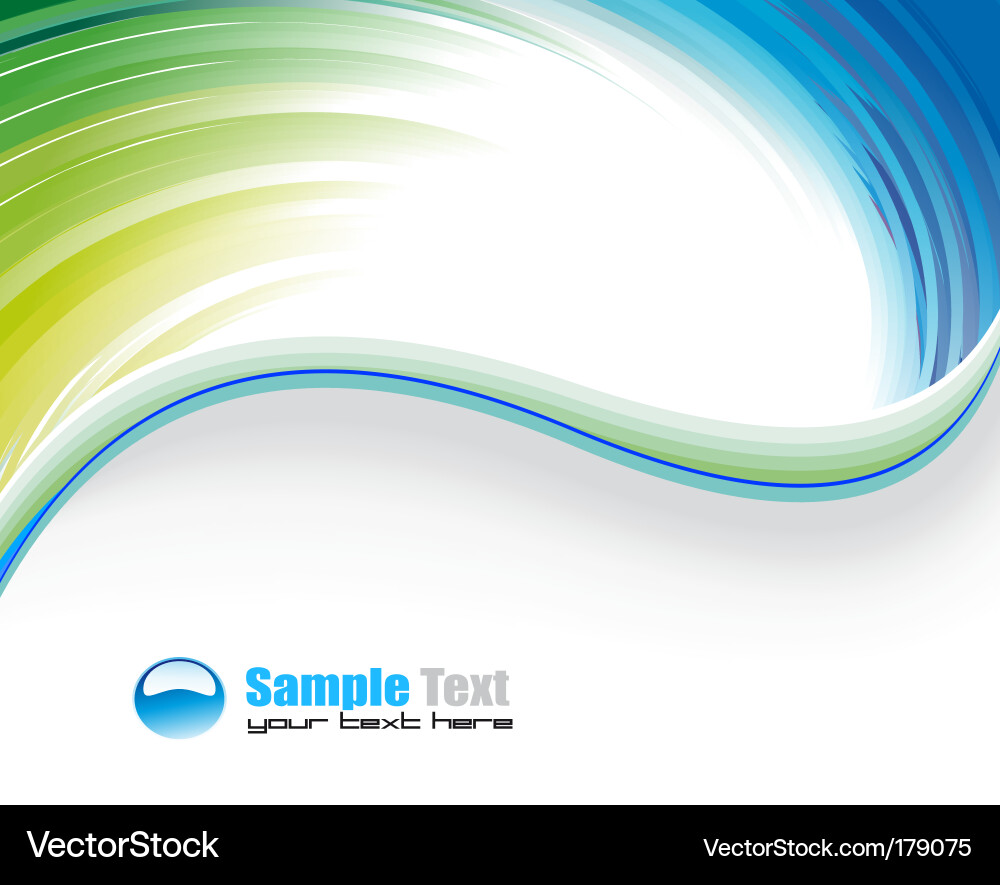 Dynamic Swirl Background vector image