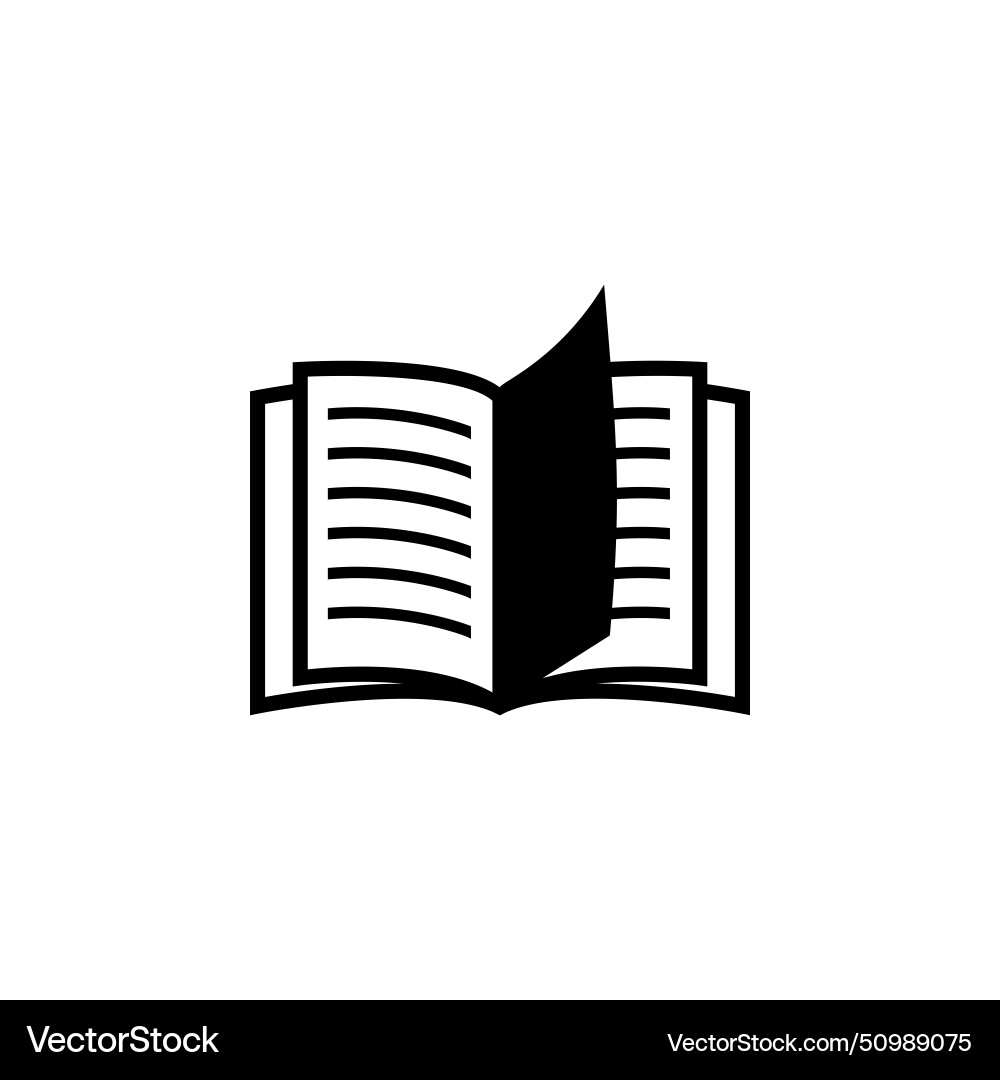 Notebook flat icon Notebook flat icon vector image