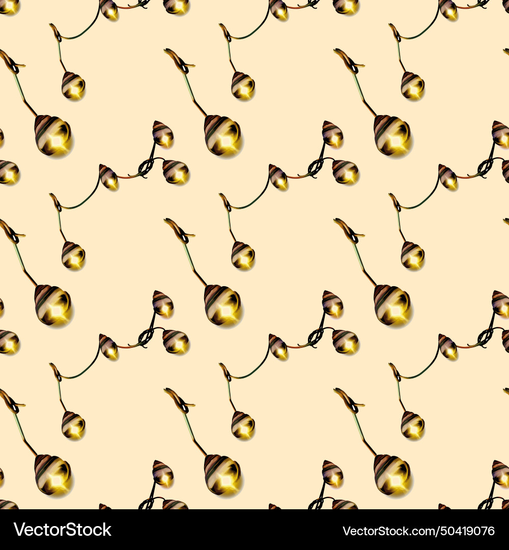 Light strand seamless pattern design Light strand seamless pattern design vector image