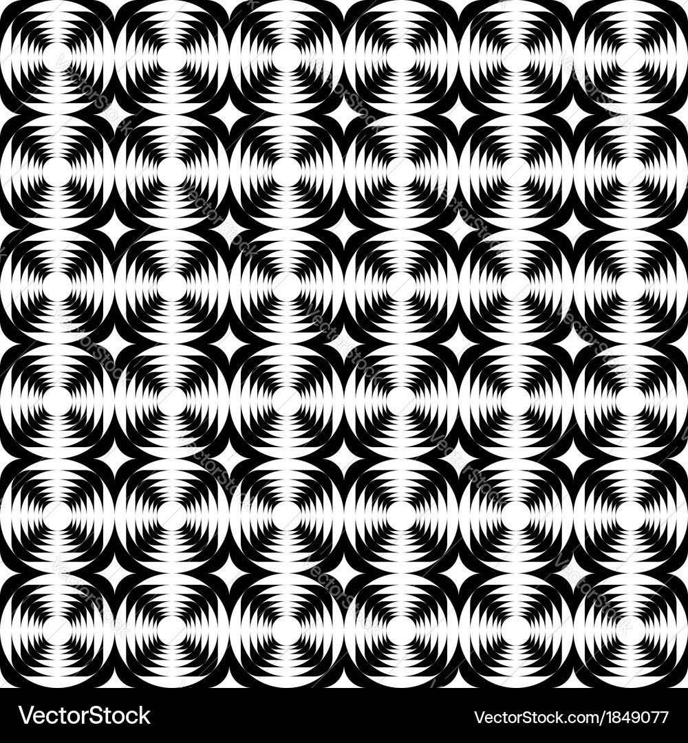 Design seamless monochrome abstract cross pattern Vector Image