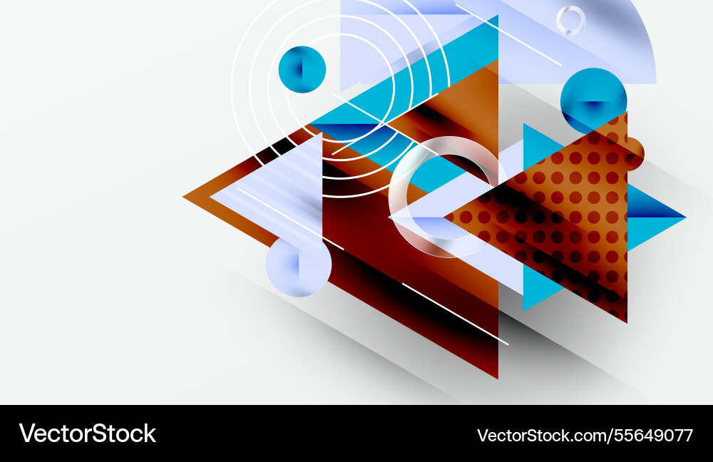 Modern abstract design with overlapping Modern abstract design with overlapping vector image