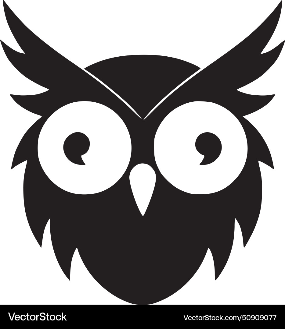 Owl - hochwertiges Logo ideal für T-Shirt Owl - hochwertiges Logo ideal für T-Shirt vektorbild