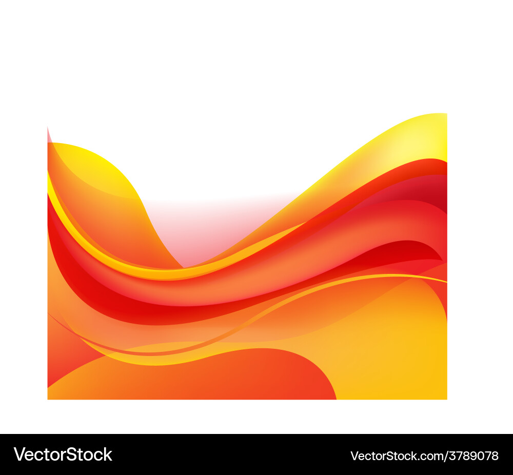 Dynamic Wavy Background vector image
