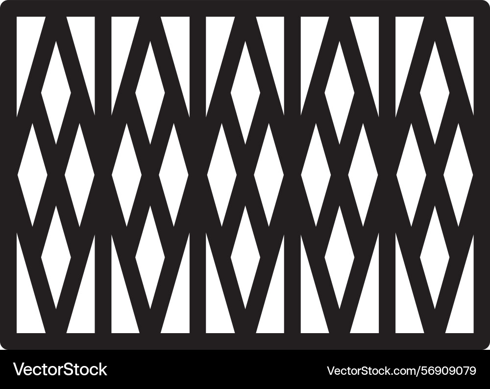 Camouflage netting linear style icon design Vector Image