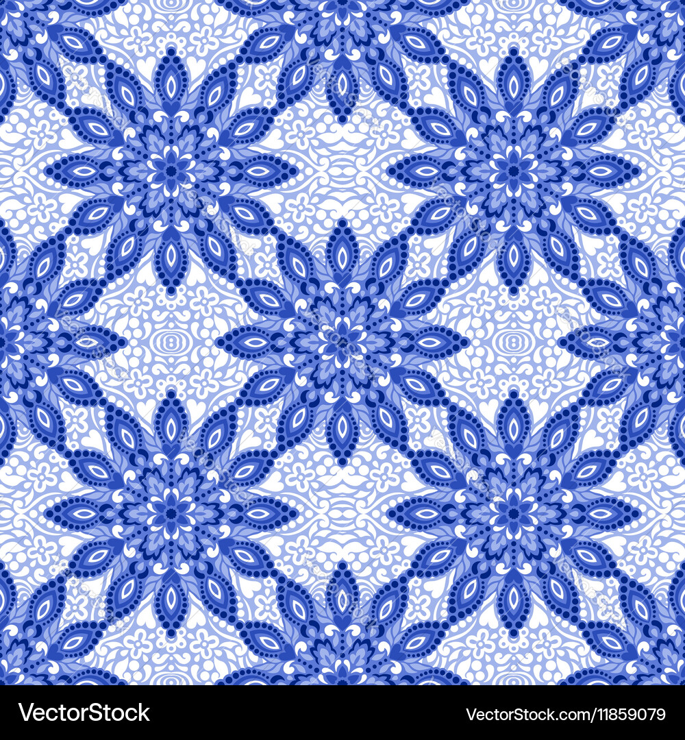 Seamless background with abstract ethnic pattern Vector Image