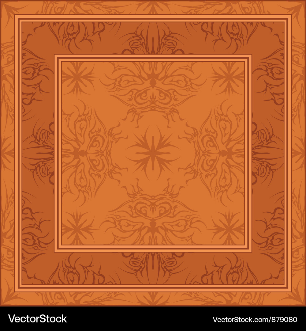 Abstract background frame and pattern Vector Image