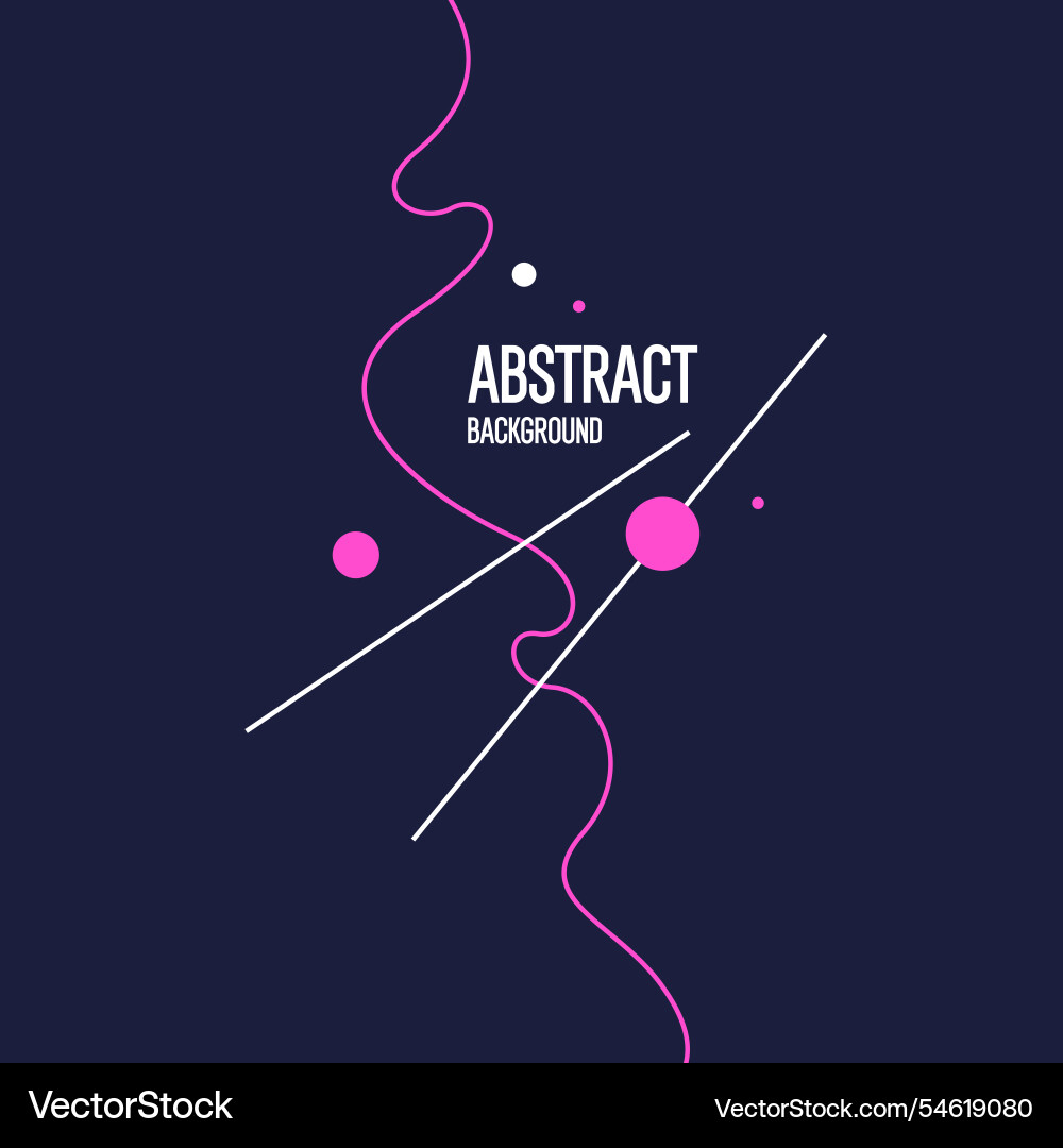 Abstract composition with dynamic and geometric Abstract composition with dynamic and geometric Vector Image
