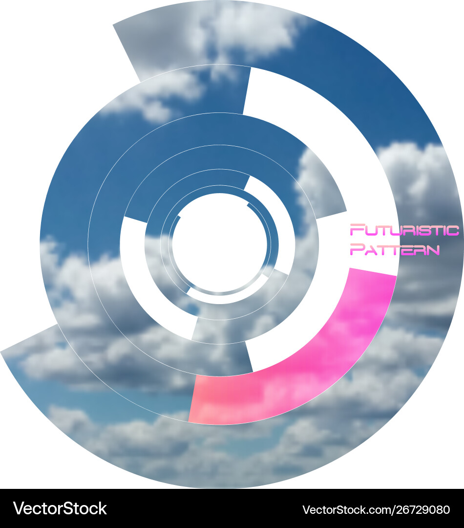 Circular pattern circle elements forming Circular pattern circle elements forming vector image