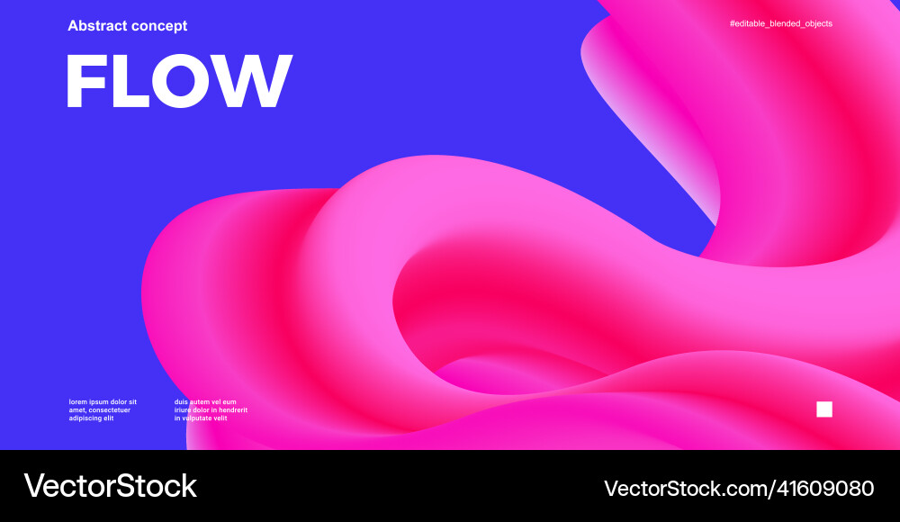 Fluid Liquid Abstract Background vector image