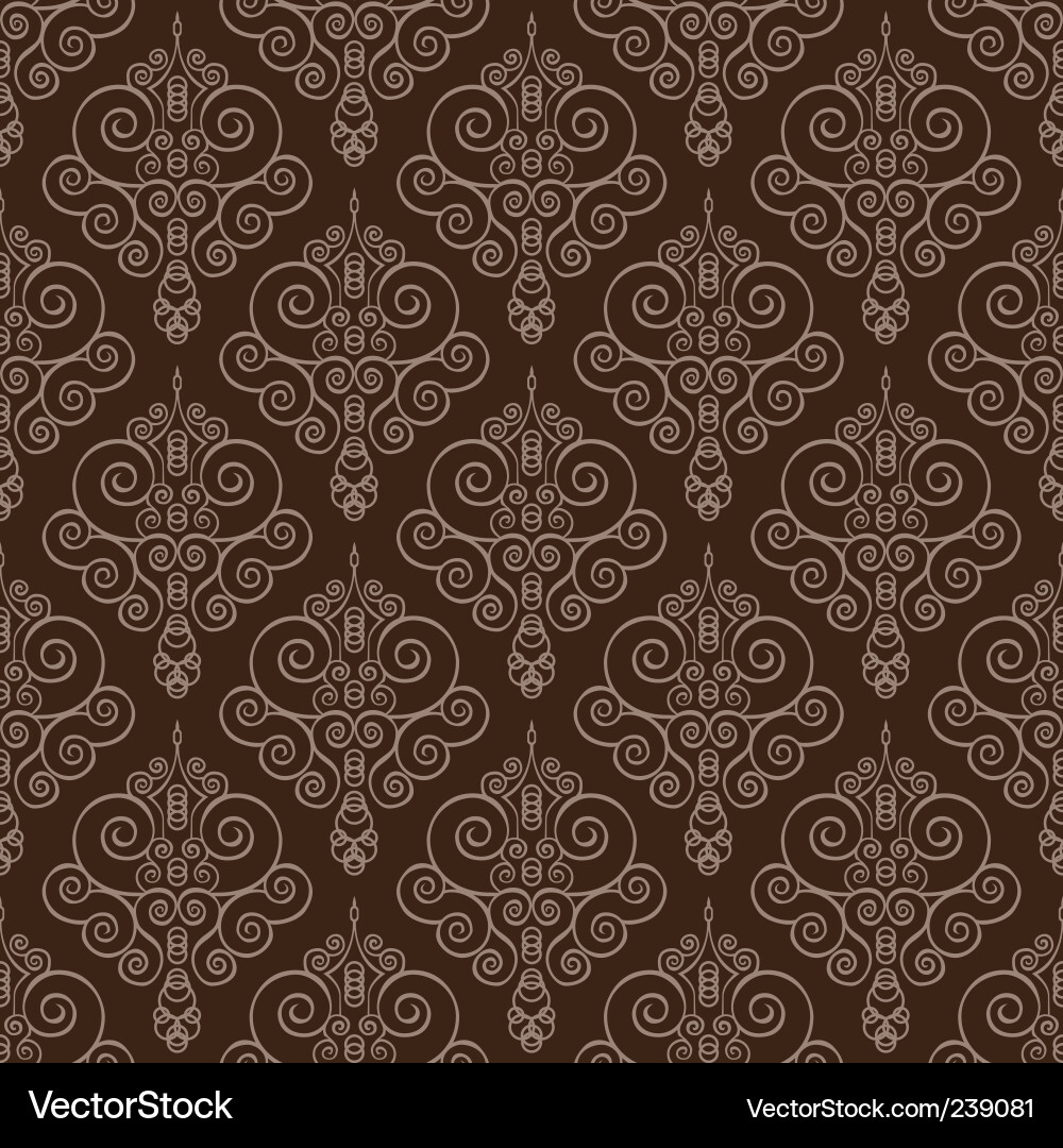 Swirl pattern vector image