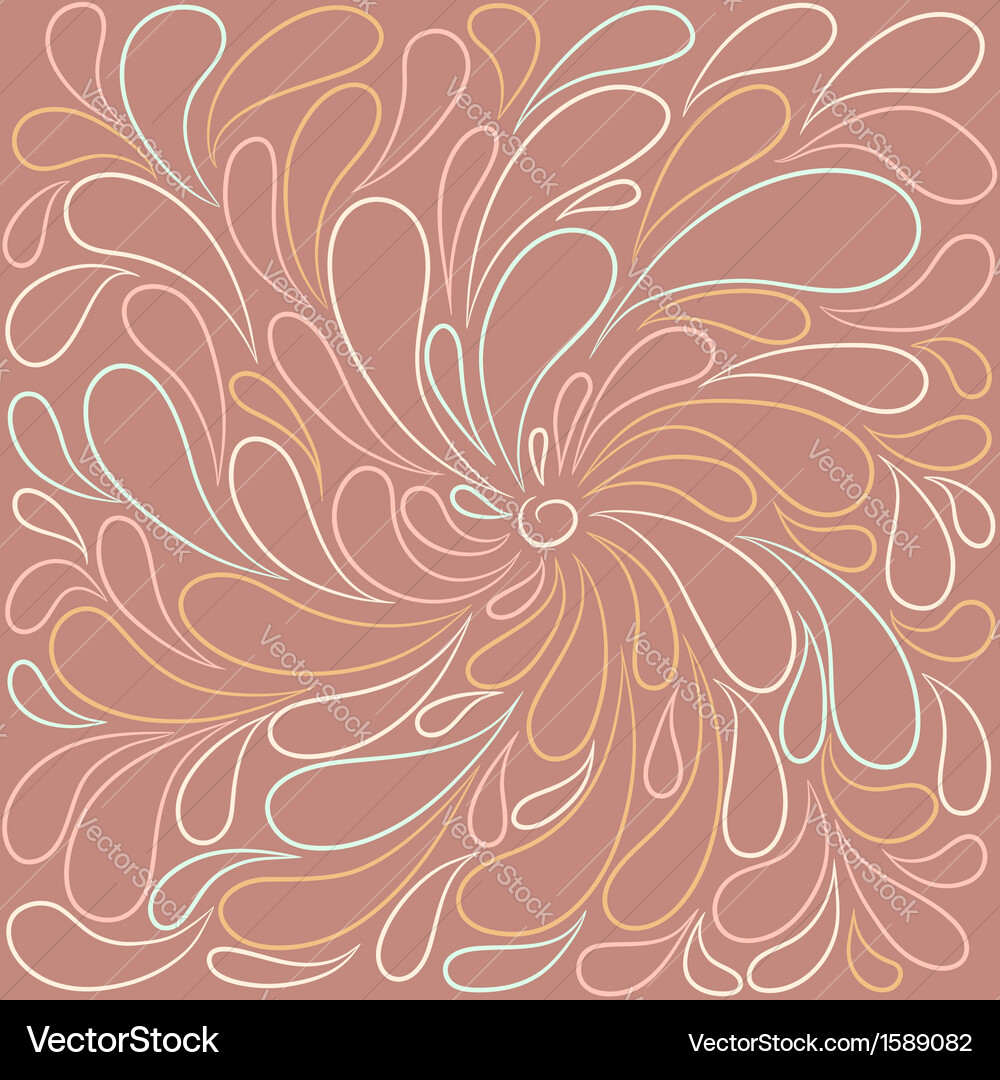 Abstract seamless pattern with drops Vector Image