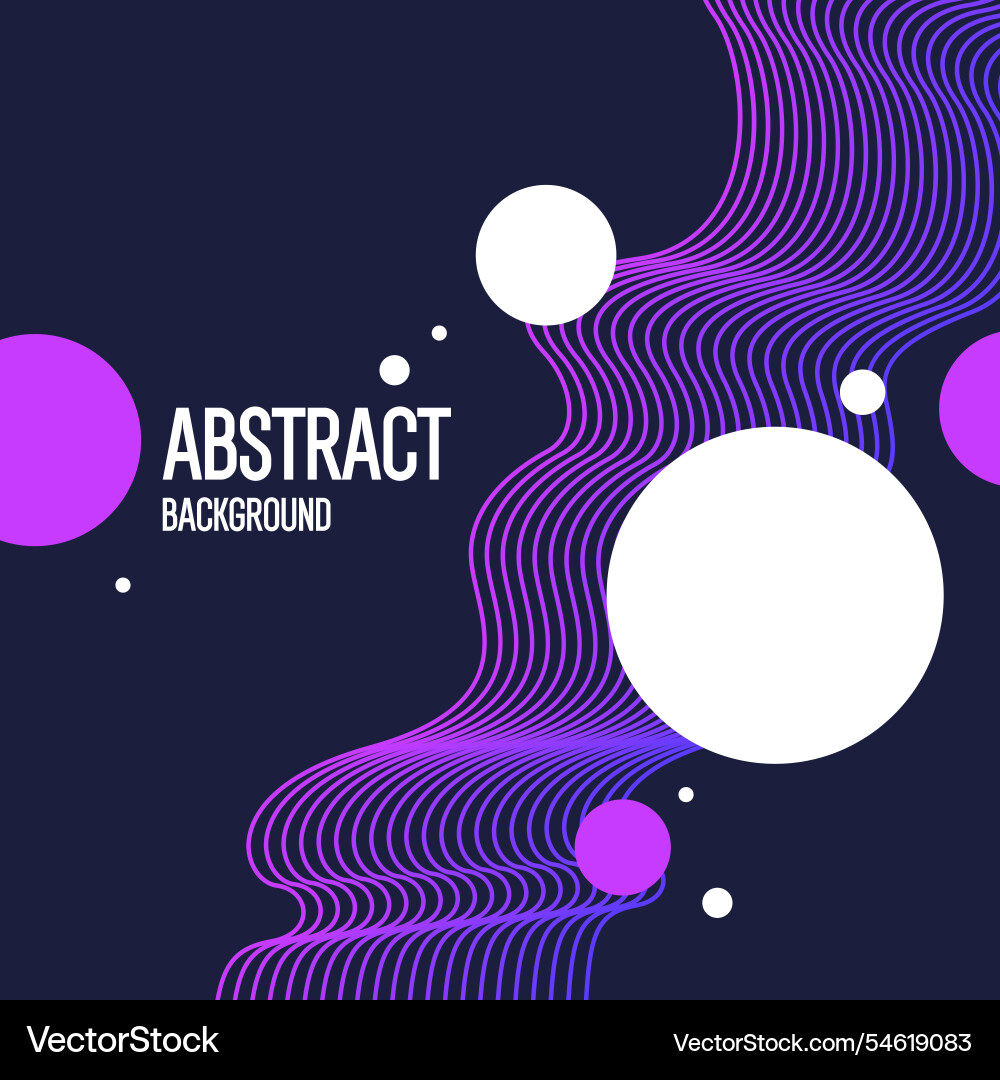 Abstract composition with dynamic and geometric Abstract composition with dynamic and geometric vector image