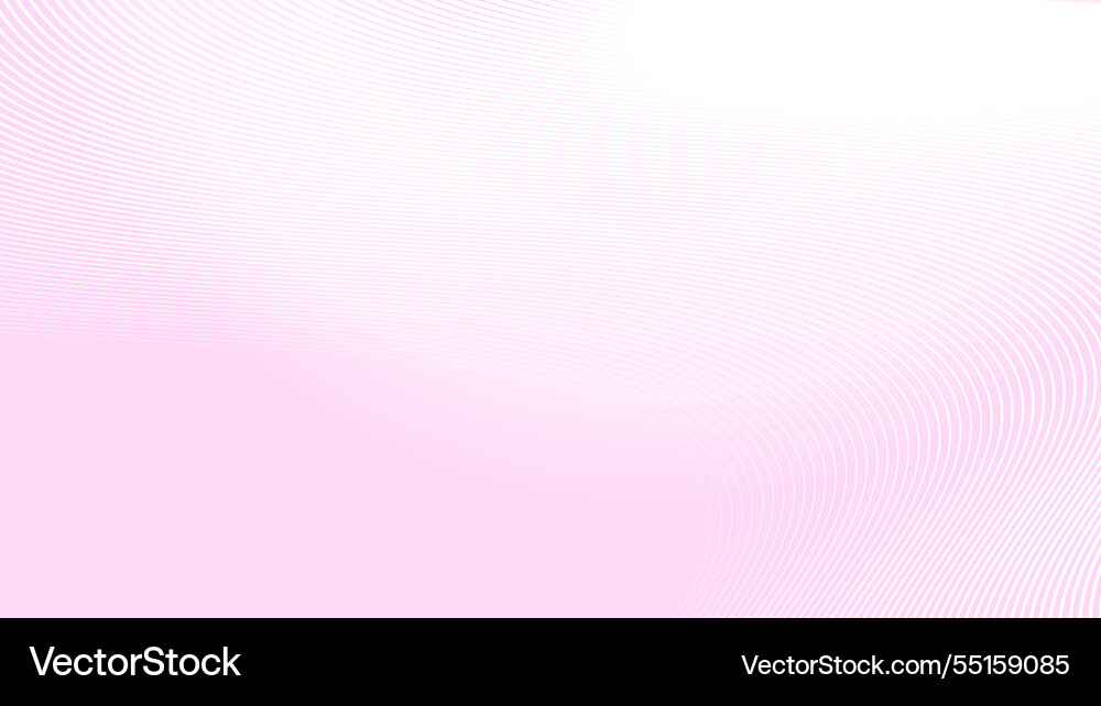 Light pink gradient background with curve line Vector Image