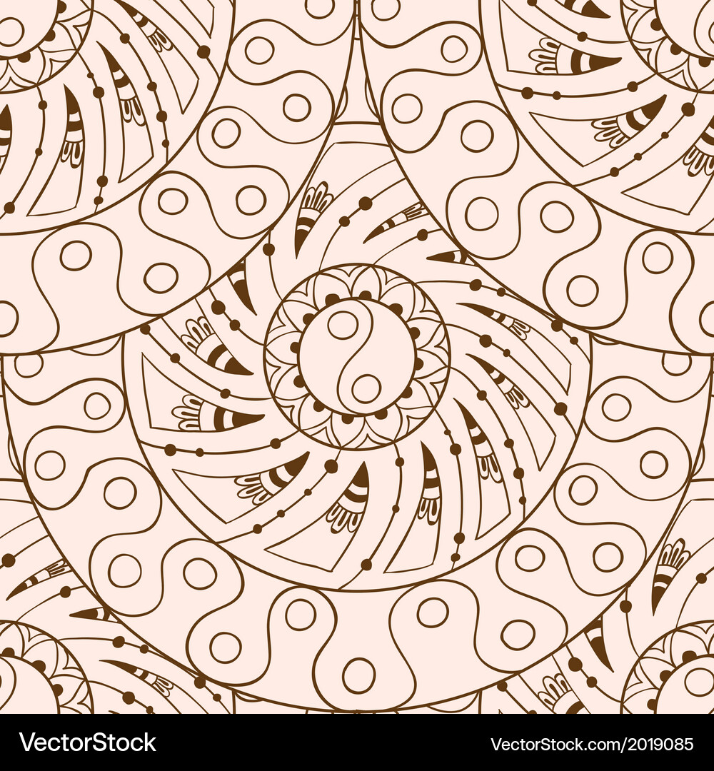 Seamless geometric pattern in fish scale design Vector Image