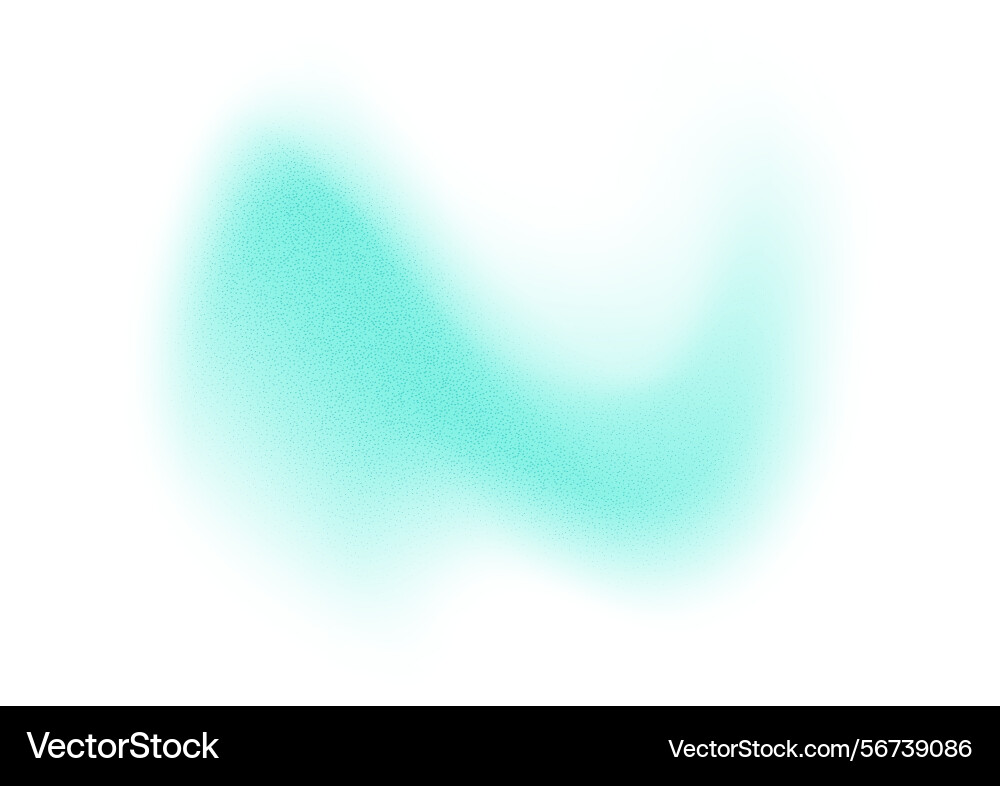 Abstract gradient shape with noise green blurred Abstract gradient shape with noise green blurred vector image