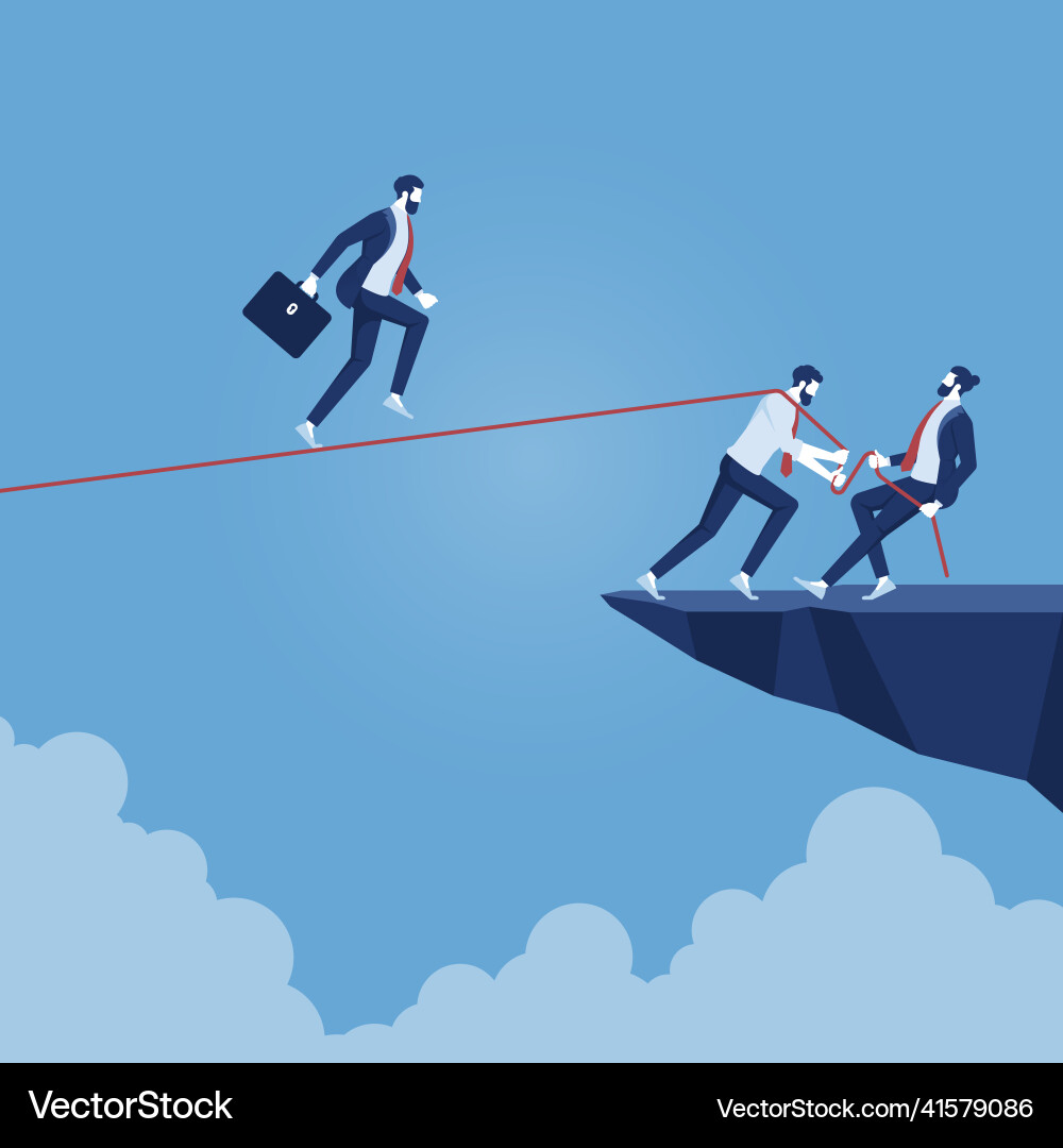 Concept for teamwork and support Concept for teamwork and support vector image