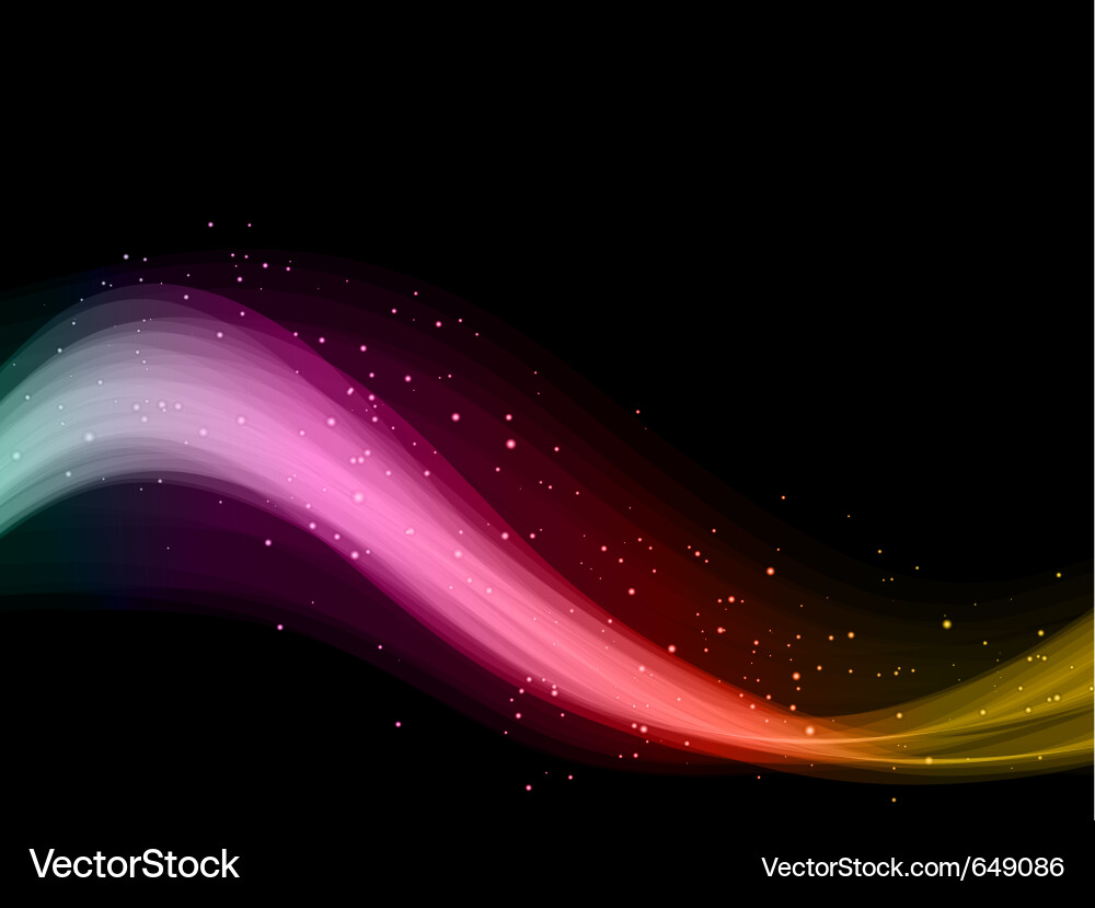 Dynamic Color Flow vector image