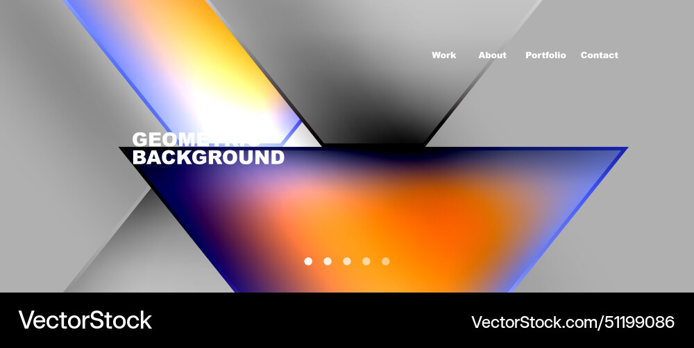 Geometric background with a triangle in the center Geometric background with a triangle in the center vector image