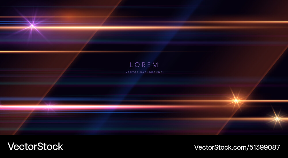 Abstrakte futuristische Lichtlinienwirkung Abstrakte futuristische Lichtlinienwirkung vektorbild
