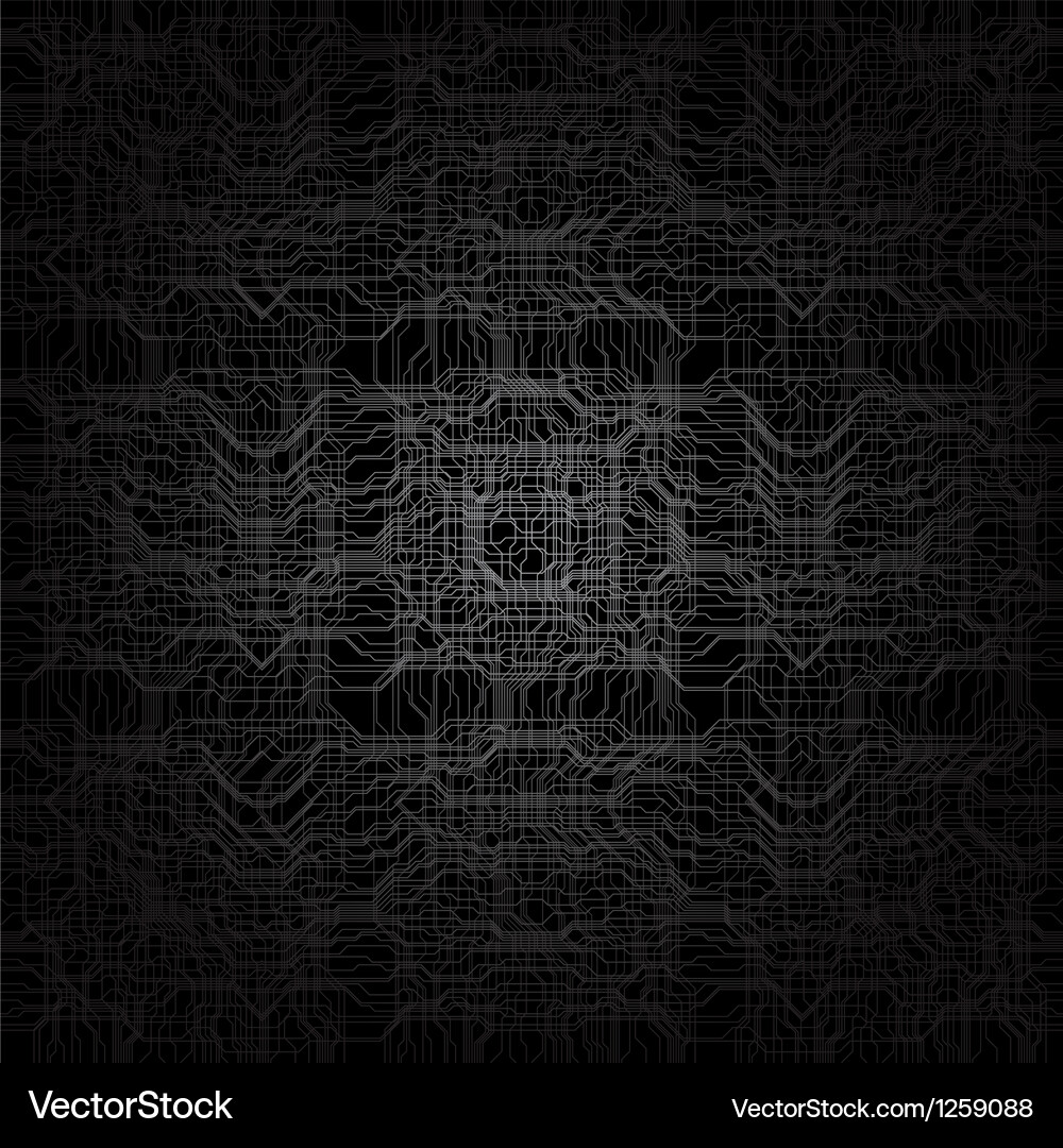 Circuit pattern Vector Image