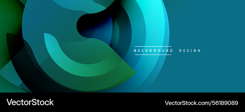 Abstract design overlapping layers create depth Abstract design overlapping layers create depth vector image