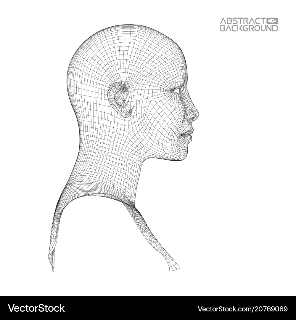 Ai digital brain artificial intelligence concept Vector Image
