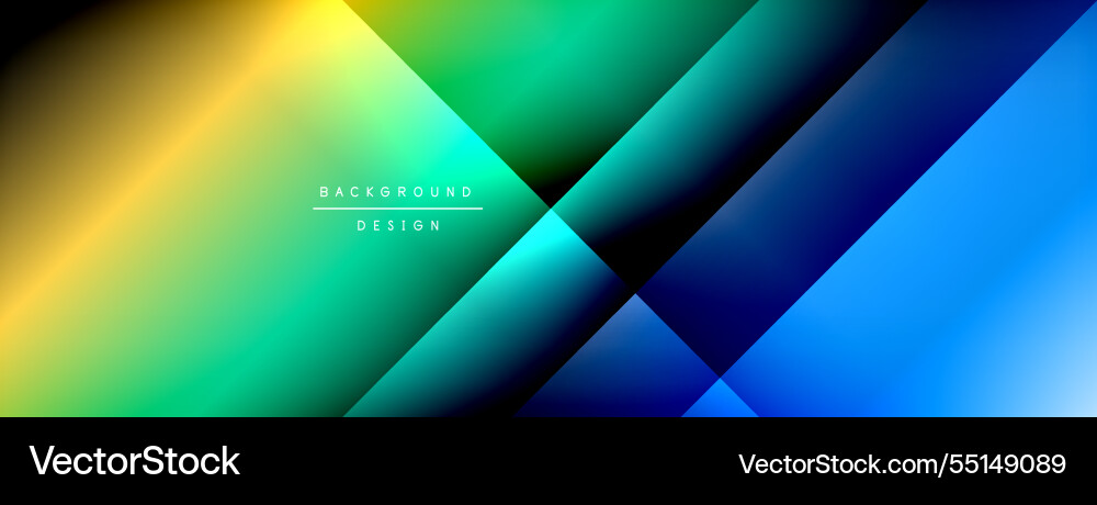 Dynamic shadow lines with gradient colors Dynamic shadow lines with gradient colors vector image