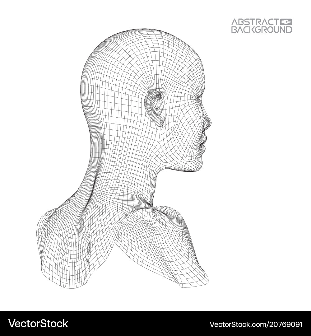 Ai digital brain artificial intelligence concept Vector Image
