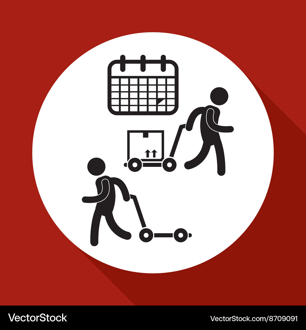 Logistic design shipping and delivery conception Vector Image