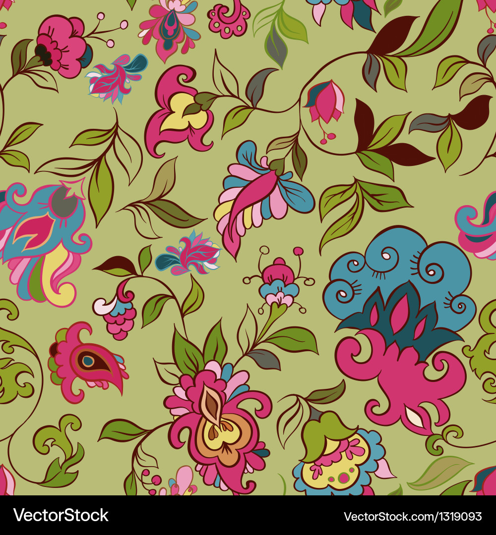 Seamless pattern vector image