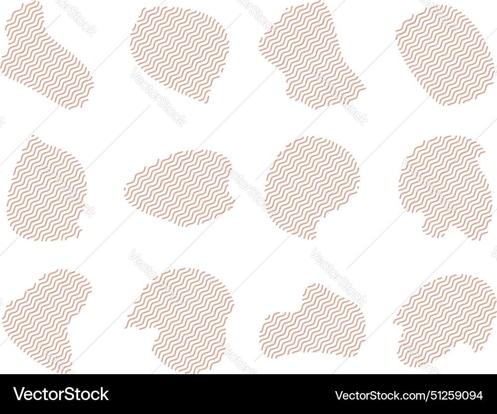 Blobs fluid shapes with zig zag lins set Blobs fluid shapes with zig zag lins set Vector Image