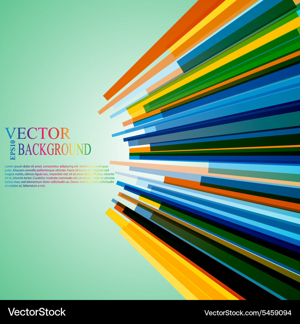 Moving colorful abstract background Vector Image