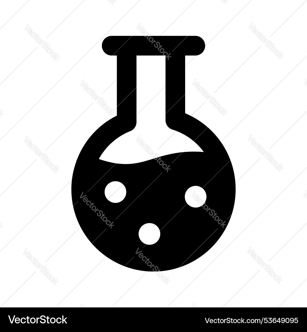 Flask vector image