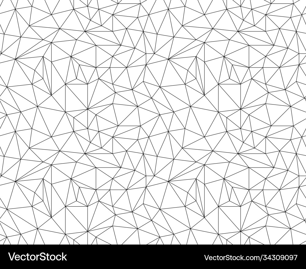 Seamless polygonal pattern Seamless polygonal pattern vector image
