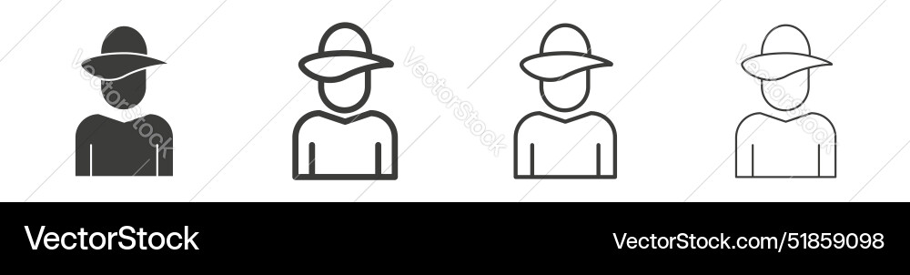 Cowboy-Symbol Vintage-Klauensymbol Cowboy-Symbol Vintage-Klauensymbol vektorbild