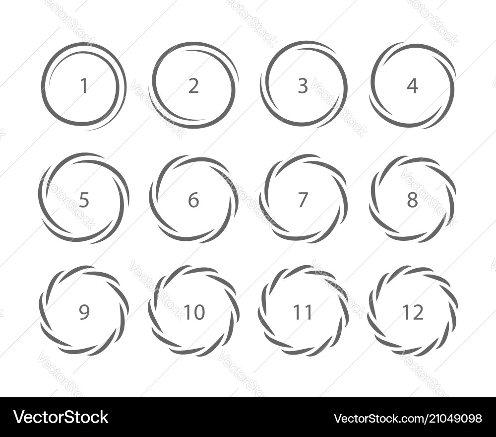 Spiralring Rahmen Drall Kreise Drall Design Spiralring Rahmen Drall Kreise Drall Design vektorbild