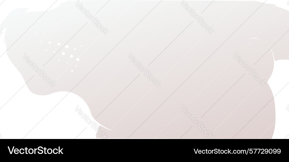 Abstract subtle gradient wave shape design vector image