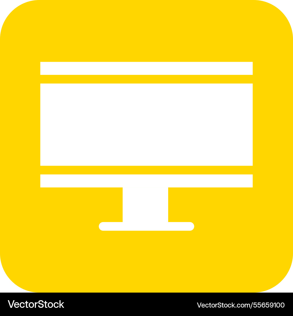 Lcd icon design Vector Image