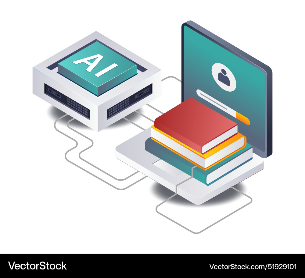 Applications of artificial intelligence Applications of artificial intelligence vector image
