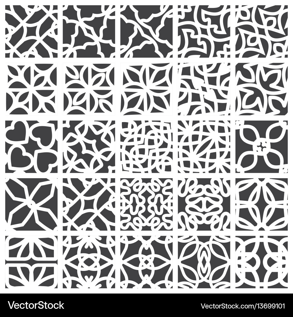 Geometric Abstract Patterns vector image
