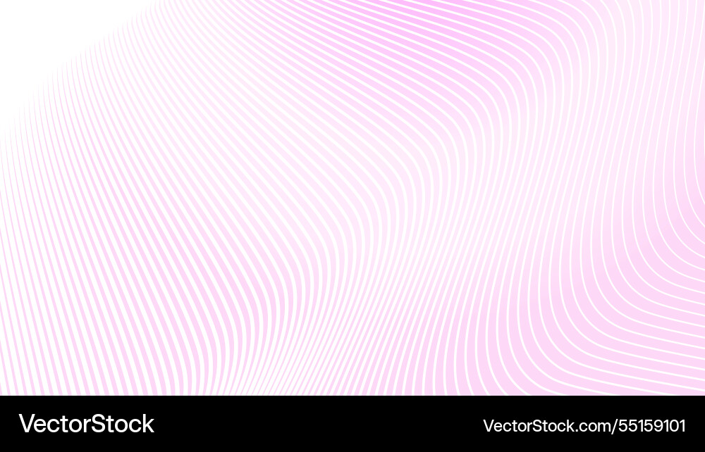 Light pink gradient background with curve line Vector Image