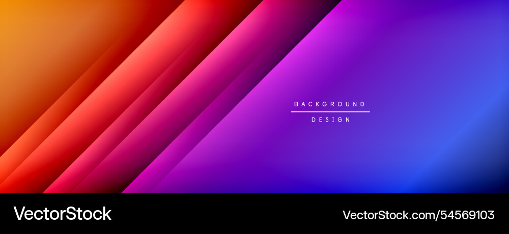 Colorful gradient with lines made of shadow Colorful gradient with lines made of shadow Vector Image