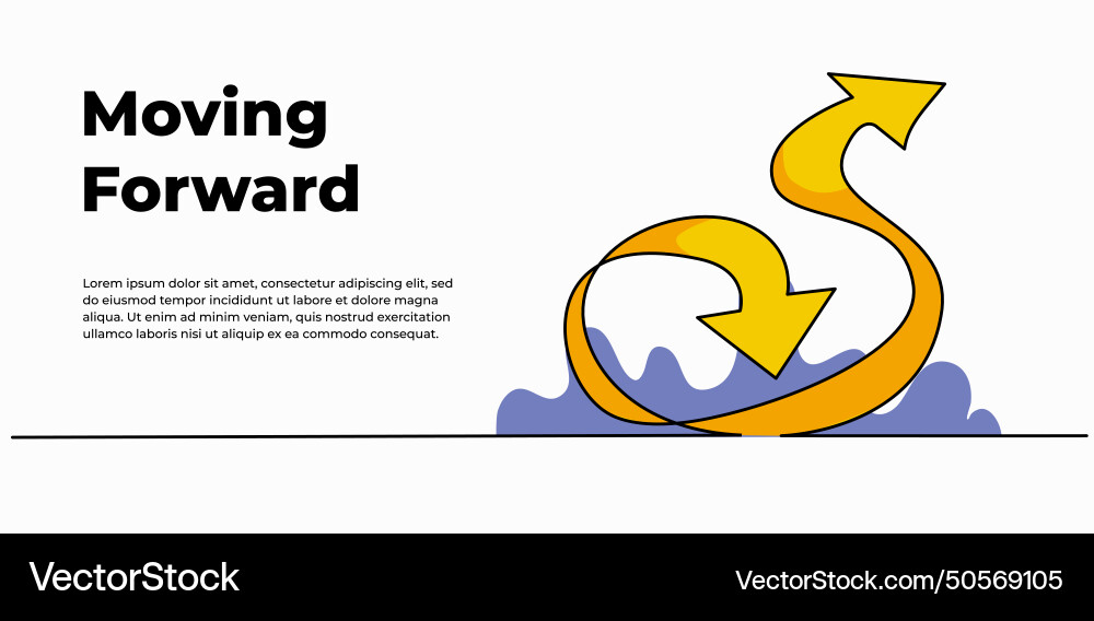 Continuous line design of arrows pointing up Continuous line design of arrows pointing up Vector Image
