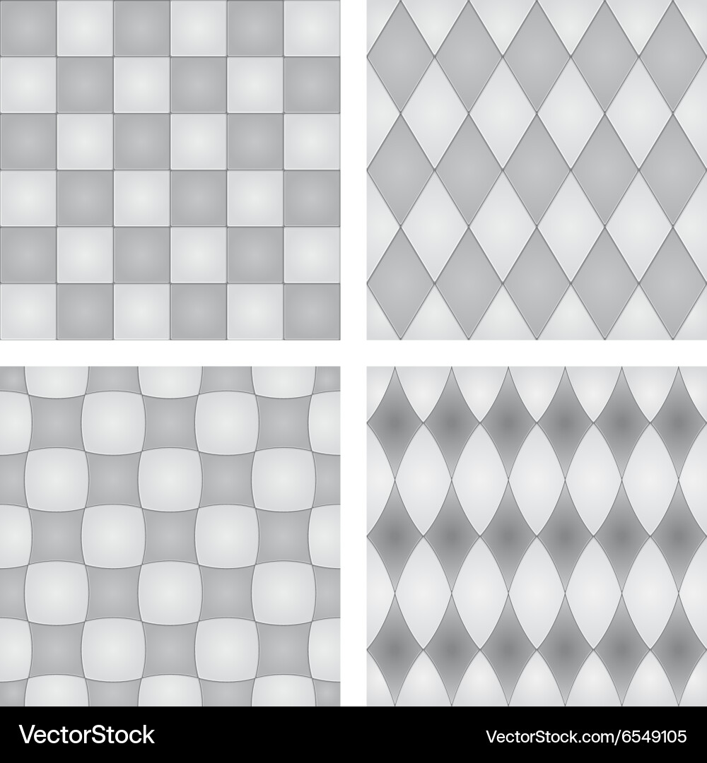 Geometric Pattern Collection vector image