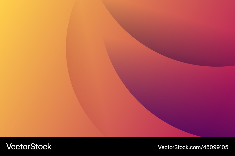 Orange color background gradient modern design Vector Image