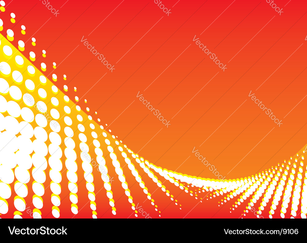 Abstract Flowing Wave Background vector image
