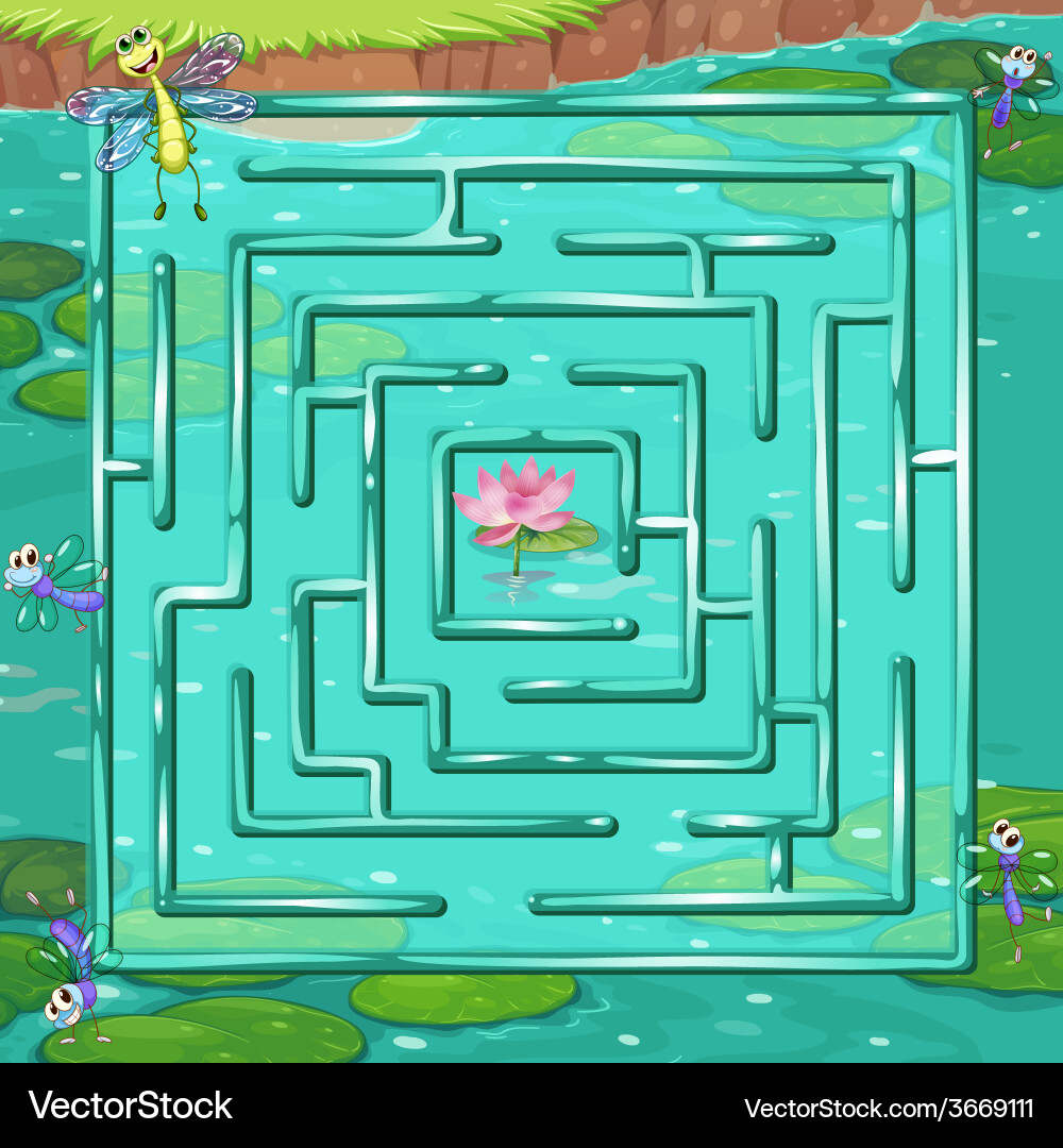 Maze Vector Image
