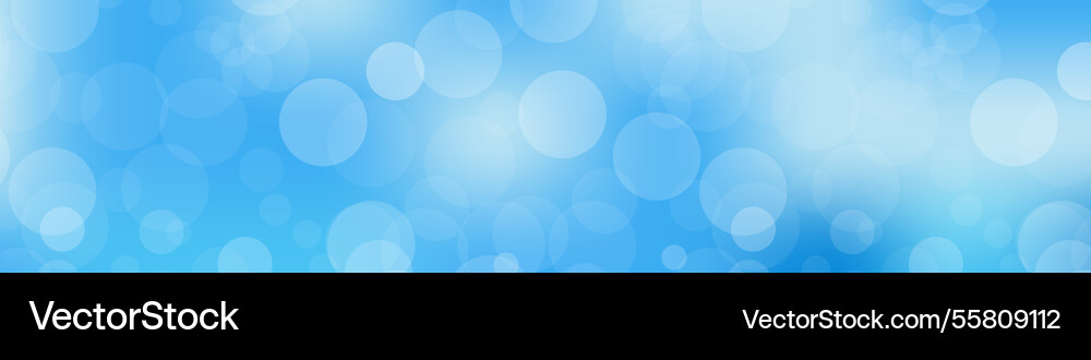 Abstract circle bokeh background smooth soft blue Abstract circle bokeh background smooth soft blue vector image